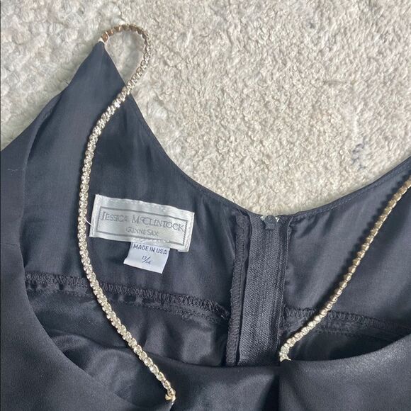 Vintage Gunne Sax Jessica Mcclintok Spaghetti Strap Slip Dress - Picture 6 of 13